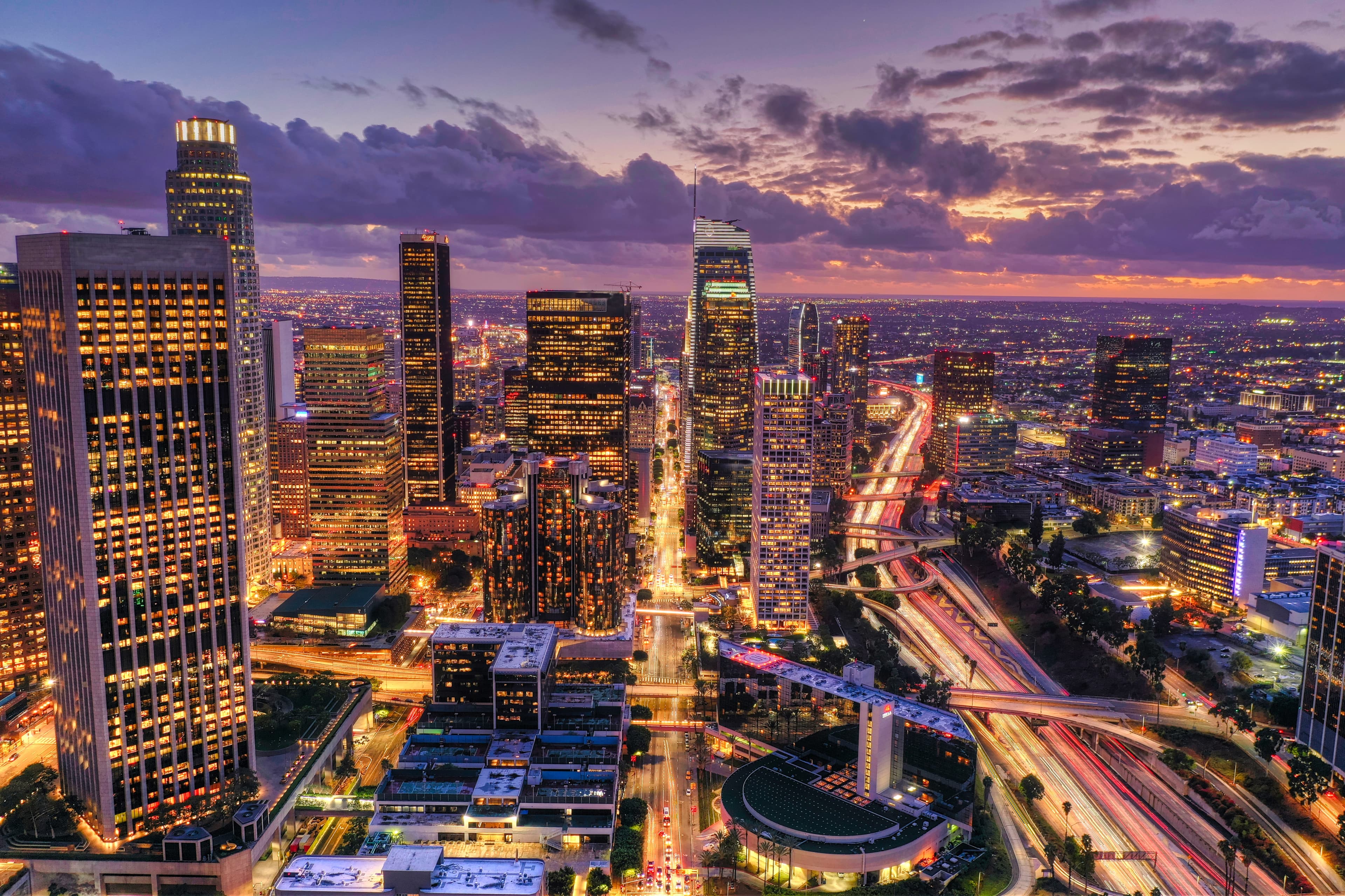Los Angeles, California cityscape